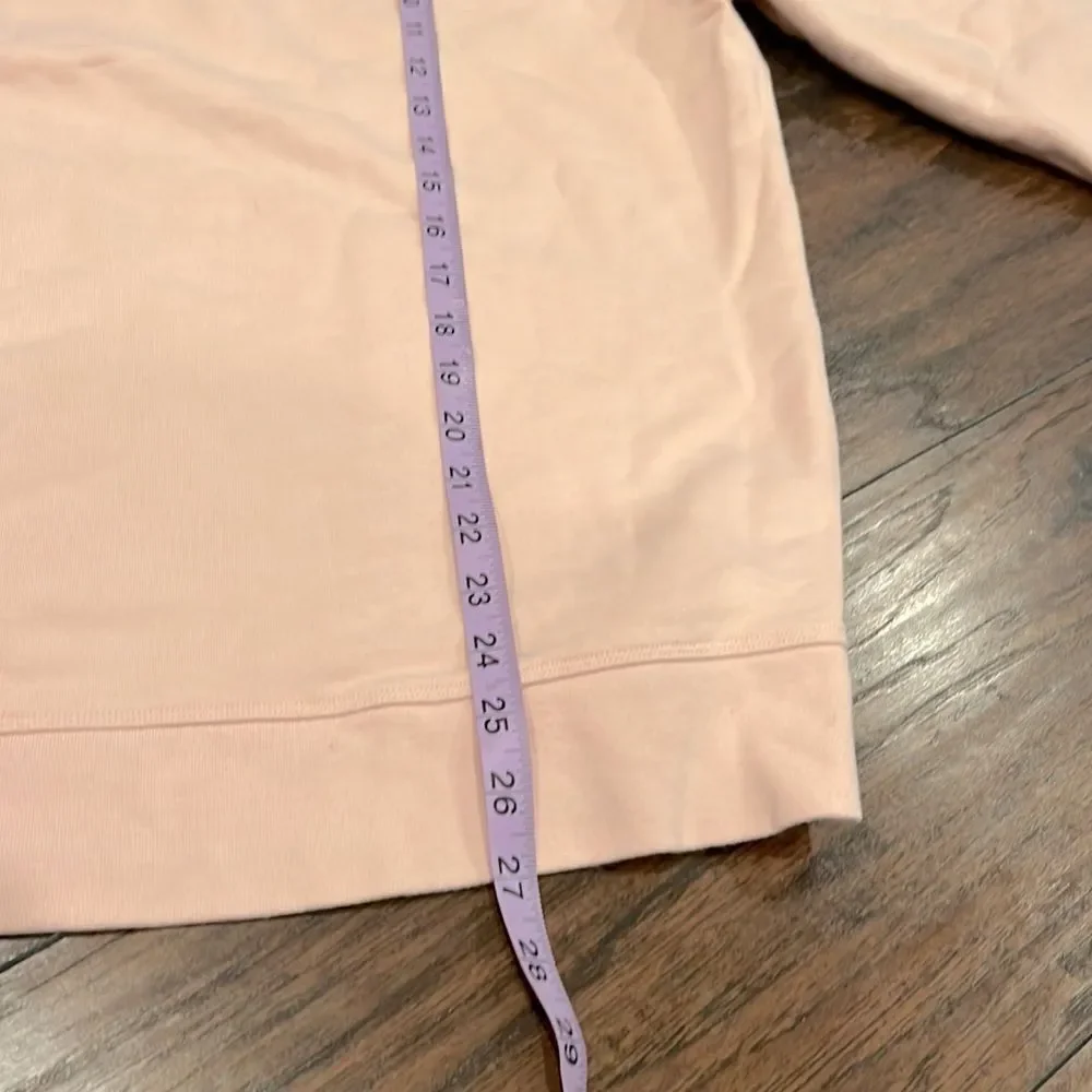 Lululemon‎ light pink oversized crewneck sweatshirt size 4 in EUC